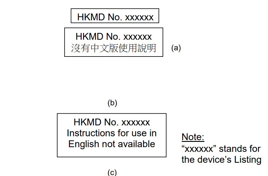 Labeling Requirements for Medical Devices in Hong Kong